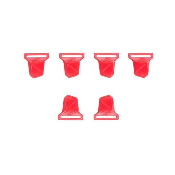 Bild von BIONIC 10 SNAP BUCKLES SET RED OS