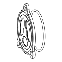 Bild von Factory Racing-Ölpumpendeckel